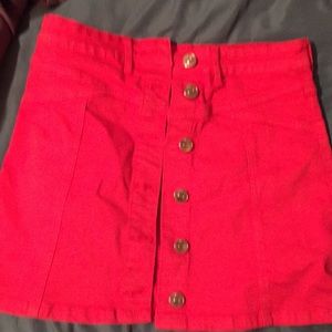 Pink forever 21 skirt